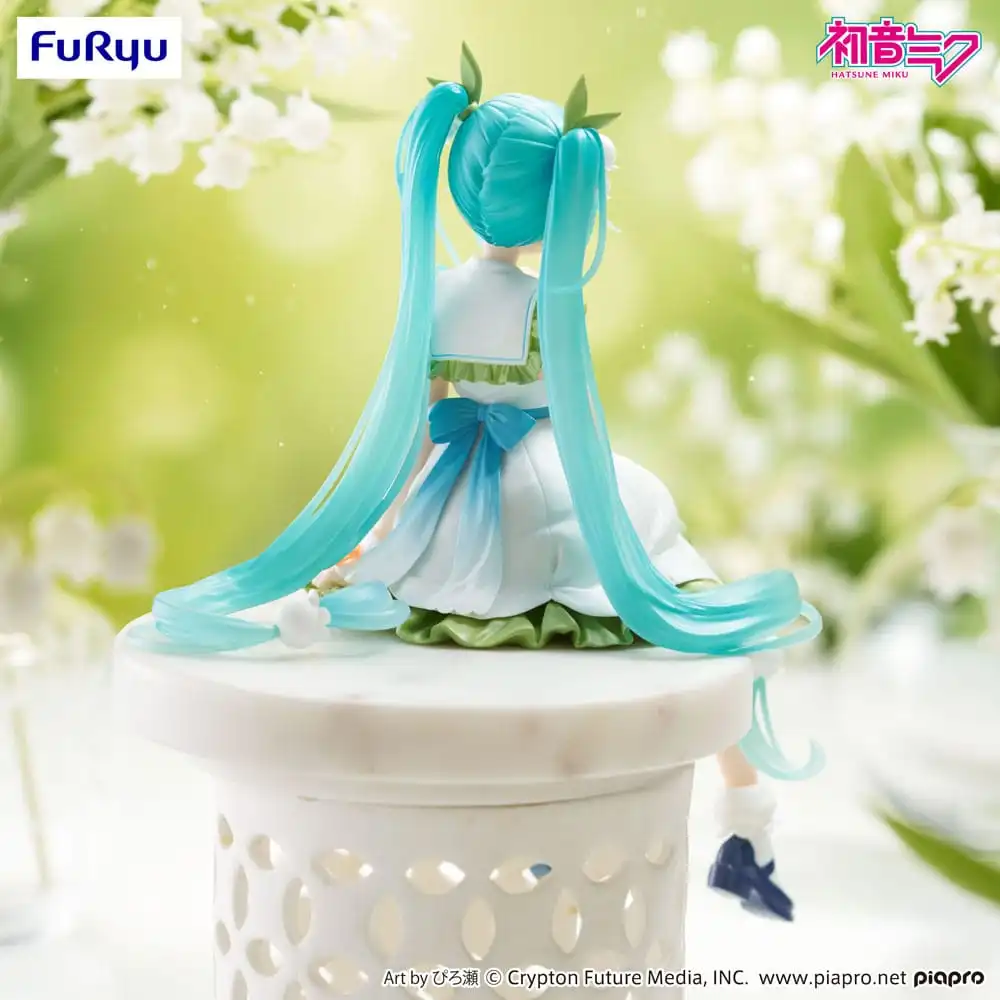 Hatsune Miku Noodle Stopper PVC Statue Flower Fairy Lily of the Valley 14 cm